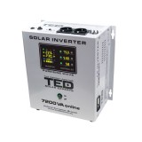 Invertor solar de la 48V la 230V 7200VA/5000W MPPT unda sinusoidala TED000316 SafetyGuard Surveillance