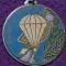 Trofeu-medalie-distincti veche 1984 PARASUTIST/PARASUTISM,Colectie-Sanremo ANPDL