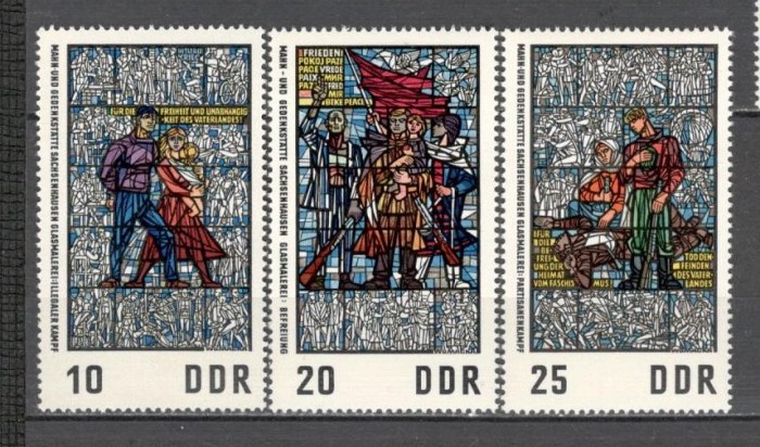 D.D.R.1968 Monumente nationale-Vitralii SD.229