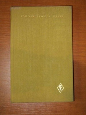 OPERE,VOL.2(TEATRU)-ION MINULESCU foto
