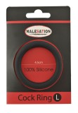 Malesation - Inel pentru penis, negru, 4.5 cm, Orion