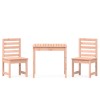 Set bistro de gradina, 3 piese, lemn masiv douglas