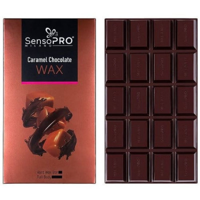 Ceara epilat elastica, SensoPro, Wax Chocolate, Caramel, 400 g foto