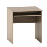 Cumpara ieftin Birou cu polita glisanta din pal melaminat stejar sonoma Tempo 70x70x76 cm