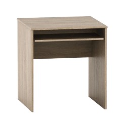 Birou cu polita glisanta din pal melaminat stejar sonoma Tempo 70x70x76 cm