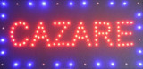 Reclama LED - CAZARE - de interior, 48 x 25 cm