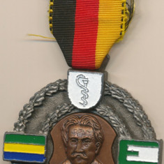 Medalie / Decoratie Albert Schweitzer. Laureat al Premiului Nobel.