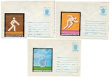 Universiada 1981 Intreg Postal serie completa 11 plicuri, nestampilata, Dupa 1950