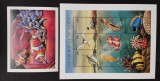 INS.COMORE-PESTI-PASARI-1 M/Sh + 1 colita-MNH**.-ICO 151, Africa, Fauna