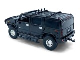 Macheta Hummer H2 / lumina, sunet and coteste roti fata / negru Tayumo 1/32