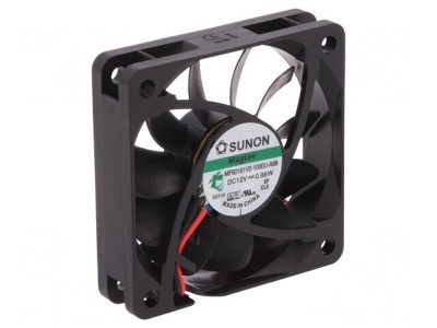 Ventilator DC Axial 12V 60x60x15mm foto
