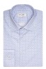 Camasa barbati alba print floral C001SL