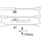 Set fise bujii JEEP GRAND CHEROKEE I (ZJ) (1991 - 1999) BOSCH 0 986 357 118