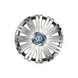 Set 4 capace roti Cu Inel Cromat Active R16 Compatibil Cu Volkswagen