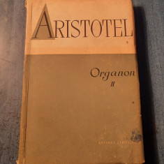 Organon volumul 2 Aristotel