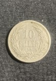 Moneda 10 filler 1893 Ungaria, Europa