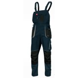 Salopeta de lucru cu pieptar Classic Stretch Slim blue