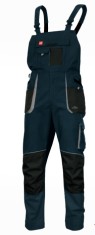 Salopeta de lucru cu pieptar Classic Stretch Slim blue