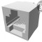 Soclu RJ45 8p8c THT 16,51mm
