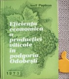 Eficienta economica a productiei viticole in podgoria Odobesti Iosif Poptean