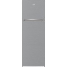 Frigider cu doua usi Beko RDNE350K40XBN, 313 l, NeoFrost Dual Cooling, HarvestFresh Compresor ProSmart Inverter, Clasa E, H 172 cm, Metal Look