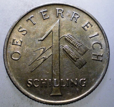 1.411 AUSTRIA 1 SCHILLING 1934 XF foto