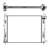 Radiator racire motor Dacia Dokker, Lodgy, Logan Ii, Logan Mcv Ii, Sandero Ii; Renault Captur, Clio Grandtour Iv, Clio Iv