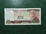 CUBA 10 PESOS 1990 VF