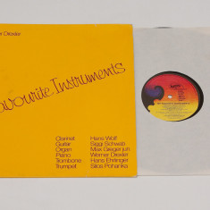 Orchestra Werner Drexler - My Favourite Instruments ‎- disc vinil, vinyl, LP