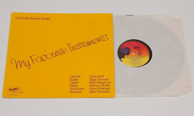 Orchestra Werner Drexler - My Favourite Instruments &amp;lrm;- disc vinil, vinyl, LP foto