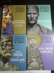 ISTORIA ILUSTRATA A LUMII - READER&amp;#039;S DIGEST 4 volume foto