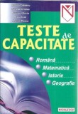 Cumpara ieftin Teste de capacitate - Matematica, romana - Rodica Coteanu