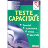 Teste de capacitate - Matematica, romana - Rodica Coteanu