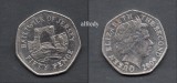 Jersey, 2009 50 pence