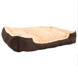 Cumpara ieftin Pat pentru caini calduros cu perna captusita, XL