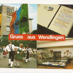 SG5 - Carte Postala -Germania, Gruss aus Wendlingen, Necirculata