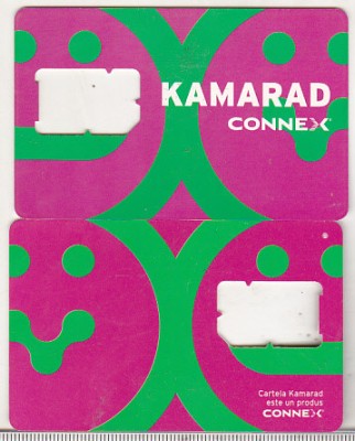 bnk card Romania - Connex - Suport SIM Kamarad - RO-CON-GSM-0015A foto
