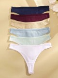 Cumpara ieftin Set 6 perechi de chiloti pentru dama, CH079, Multicolor