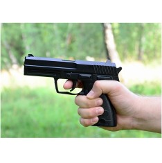 PISTOL AIRSOFT METALIC CALIBRU 6MM,CELEBRUL USP45,SPRING+500 BILE BONUS! NOU.