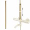 Prelungire coloana duș GOLD BRUSH 60cm