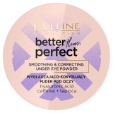 Pudra pentru ochi Better Than Perfect Smoothing &amp; Correcting, 4g, Eveline Cosmetics