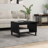 vidaXL Masă de cafea Stejar negru 60 x 50 x 40 cm Lemn compozit
