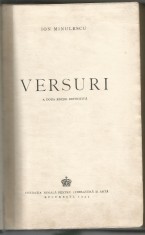 (8a) - ION MINULESCU-Versuri- editia a doua