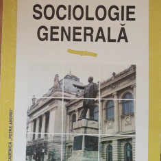 SOCIOLOGIE GENERALA - PETRE ANDREI, 1997
