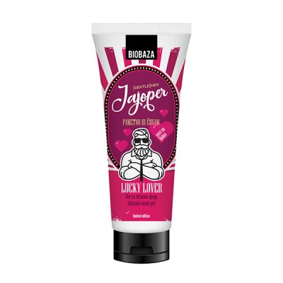 Gel Natural Intim pentru Barbati Lucky Lover 100 mililitri Biobaza foto