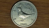 Croatia - moneda de colectie aniversara - 1 kuna 1999 - aniversare 5 ani de kuna - privighetoare, Europa