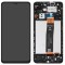 Display Samsung Galaxy A12 A127 Nacho Cu Rama Negru