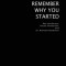 Remember Why You Started: Journal for First Responders