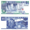 Singapore 1 Dolar 1987 P-18a UNC