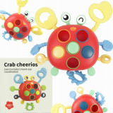 Crab Sensory Chew Toy pentru copii